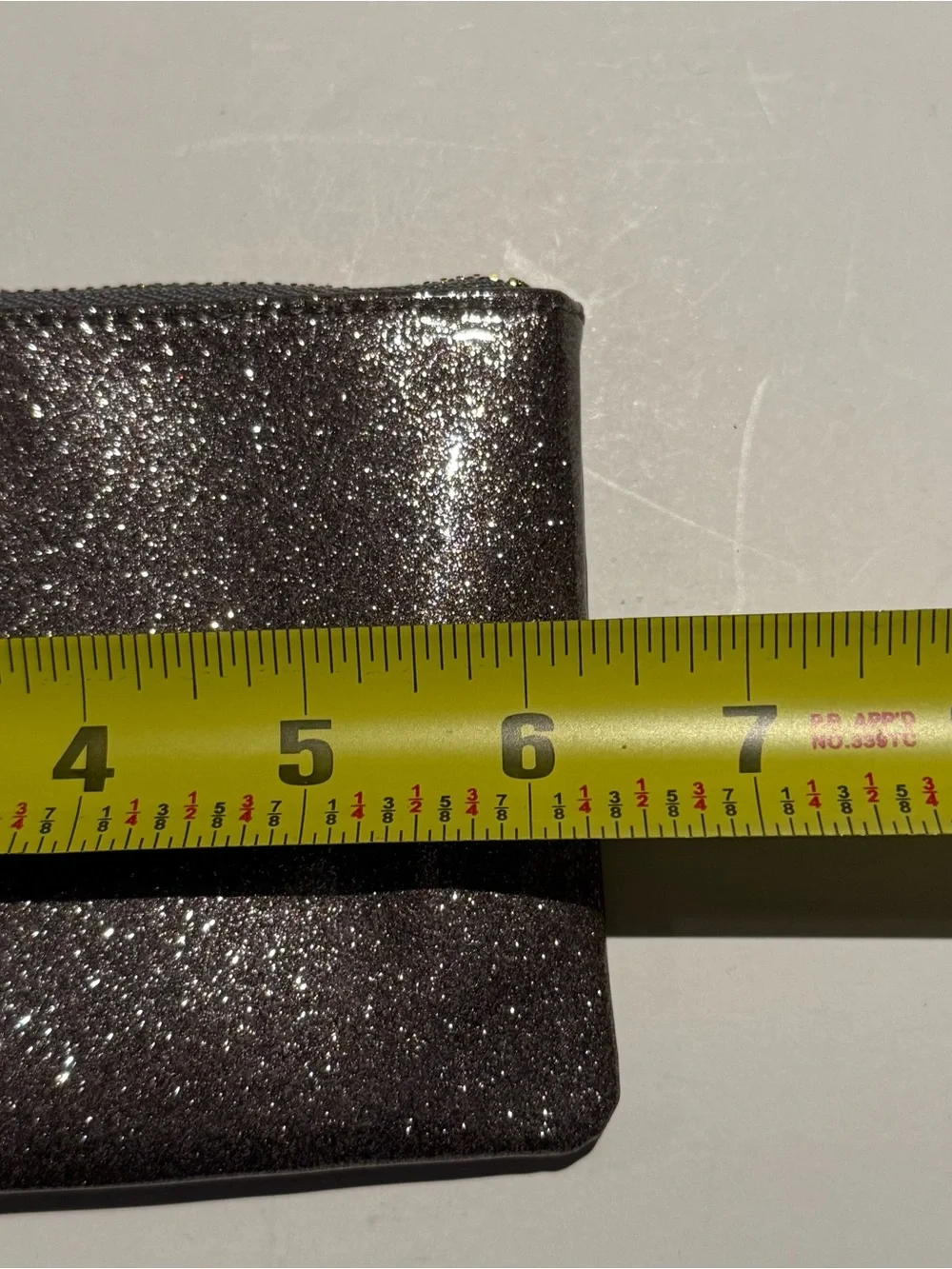 kate spade Glitter Wristlet in Metallic Lavender